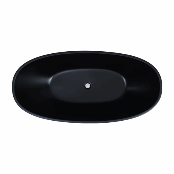 Stella Free Standing Bathtub Matte Black - Image 4