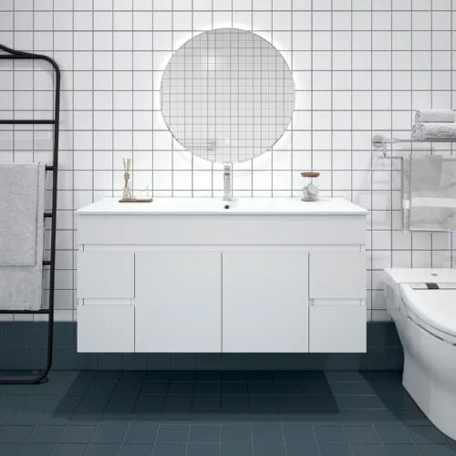 BIANCA 1200mm PVC Wall-Hung Vanity