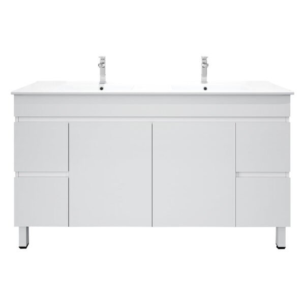 BIANCA 1500mm PVC Freestanding Vanity - Image 2