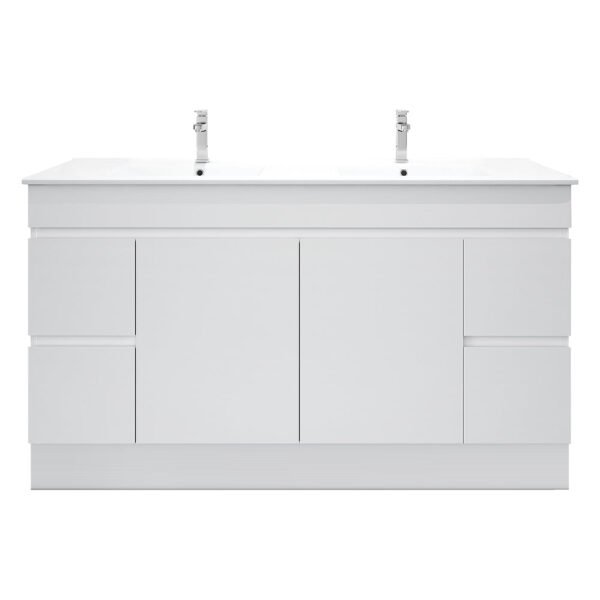BIANCA 1500mm PVC Freestanding Vanity - Image 4