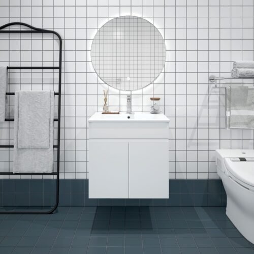 BIANCA 600mm PVC Wall-Hung Vanity