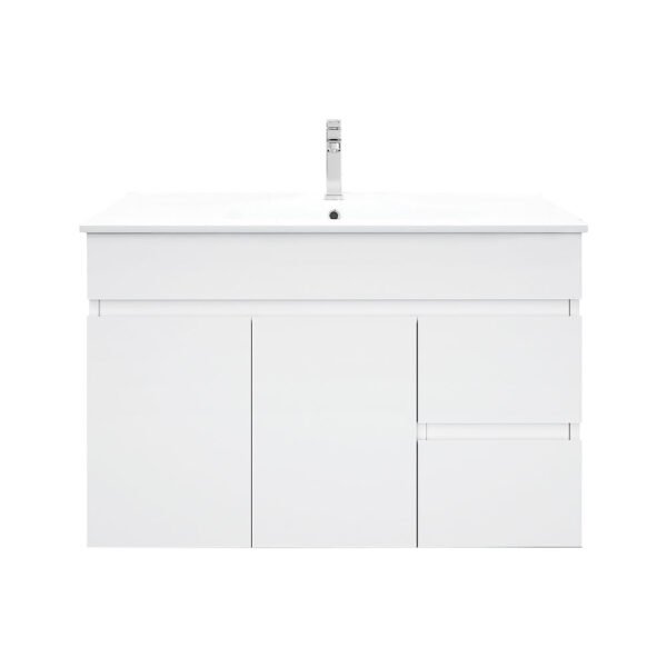 BIANCA 900mm PVC Wall-Hung Vanity (RHD) - Image 2