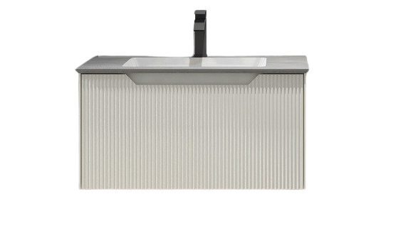 Hera 750mm Wall Hung Vanity Matt White