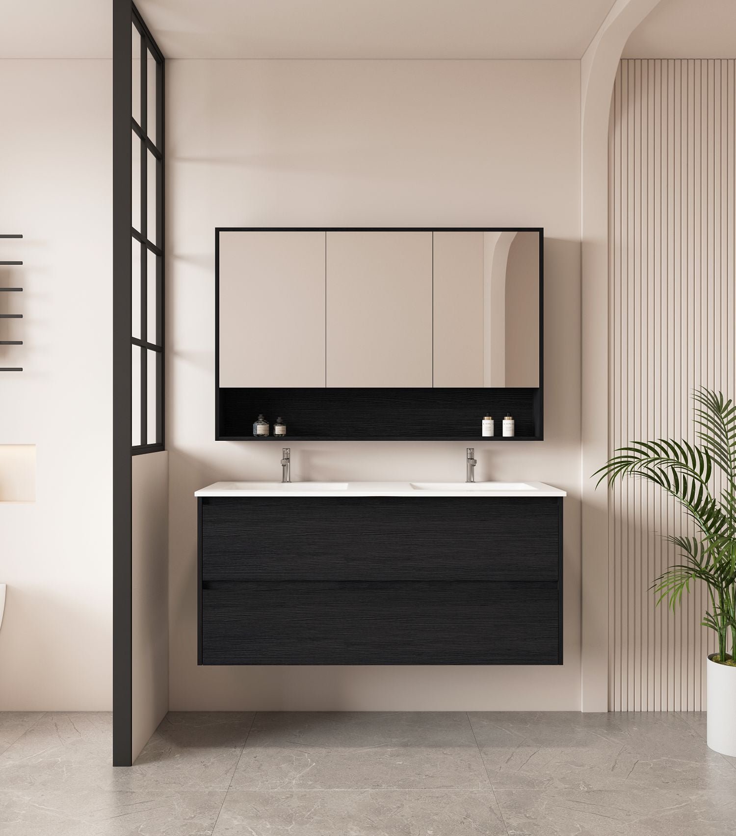 HERA 1200mm Wall-Hung Vanity - Tas Oak