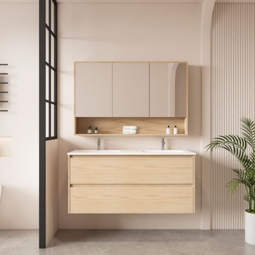 HERA 1200mm Wall-Hung Vanity - Tas Oak