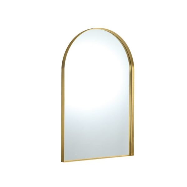 Oliva Arch Yellow Gold Frame Mirror - Image 4
