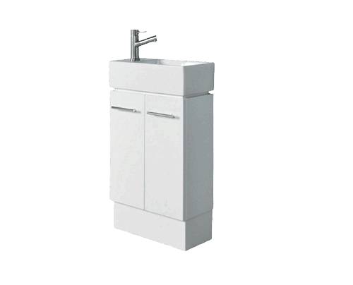 Powder Room Slim 450mm Vanity CERAMIC TOP