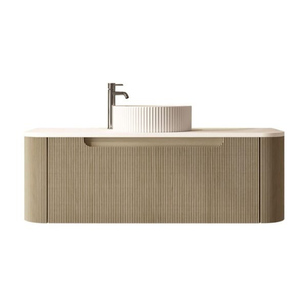 Rome 1200mm Wall-Hung Cabinet - Bur Oak - Image 4