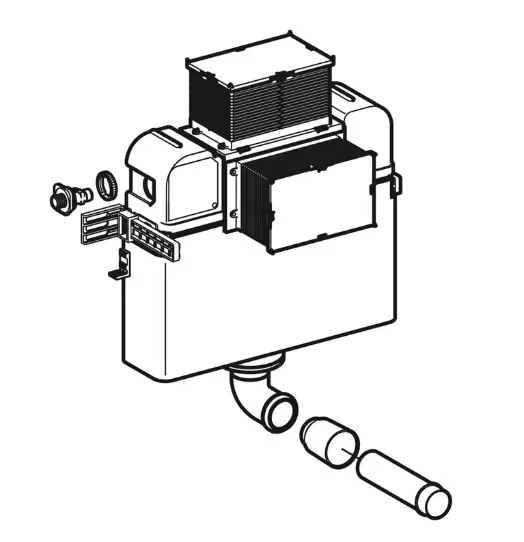 Geberit Kappa In-wall Cistern - Image 3