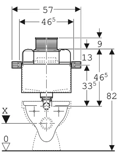 Geberit Kappa In-wall Cistern - Image 5