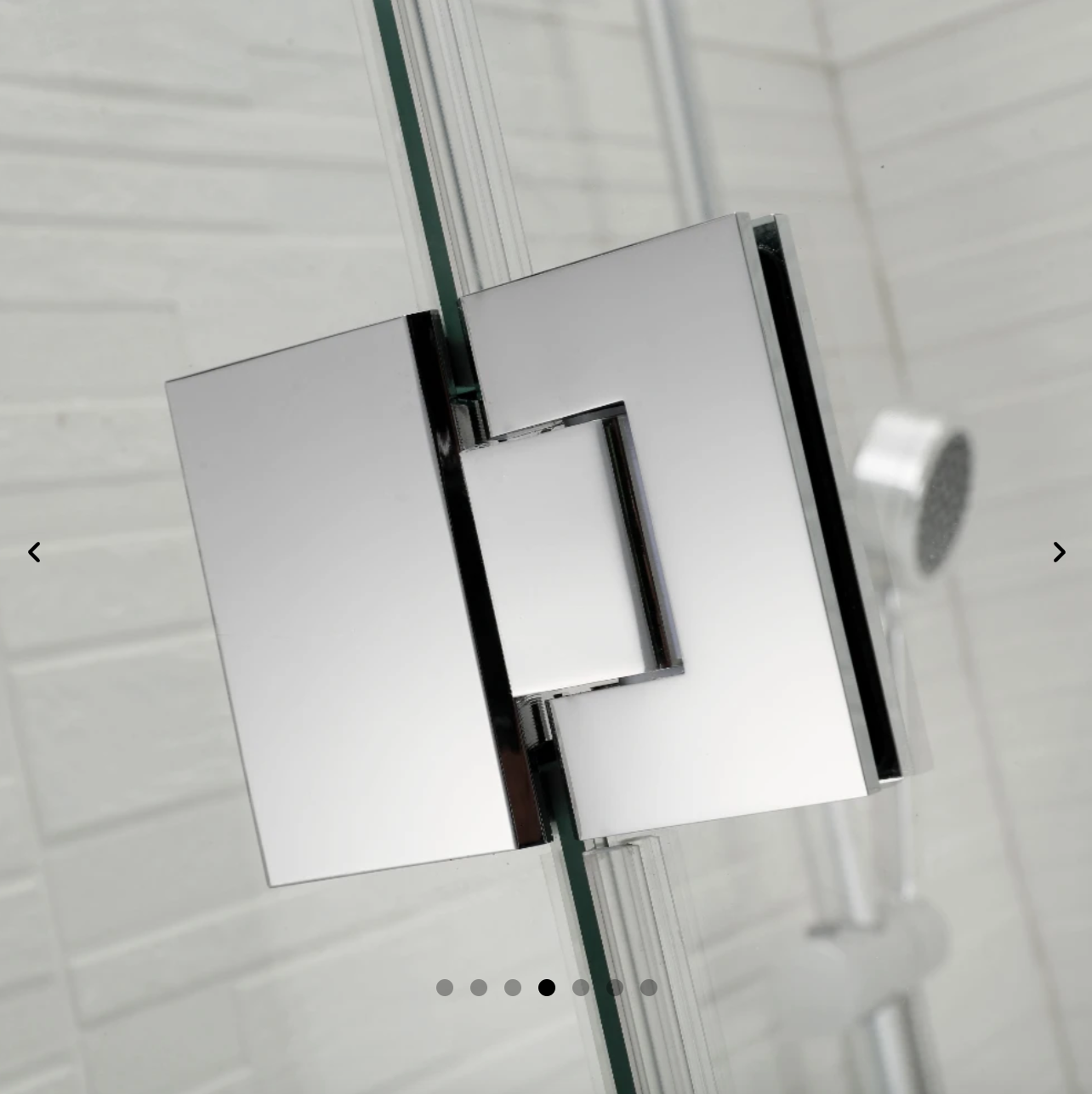 Frameless Pivot Door (Glass to Glass Hinge) 3 Panels Wall to Wall - Image 4
