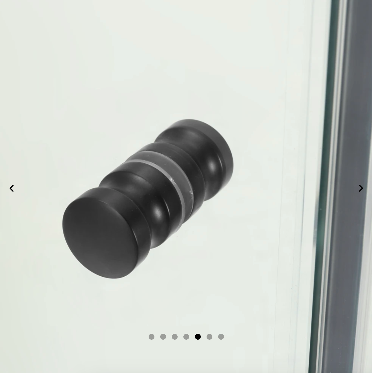 Frameless Pivot Door (Glass to Glass Hinge) 3 Panels Wall to Wall - Image 5