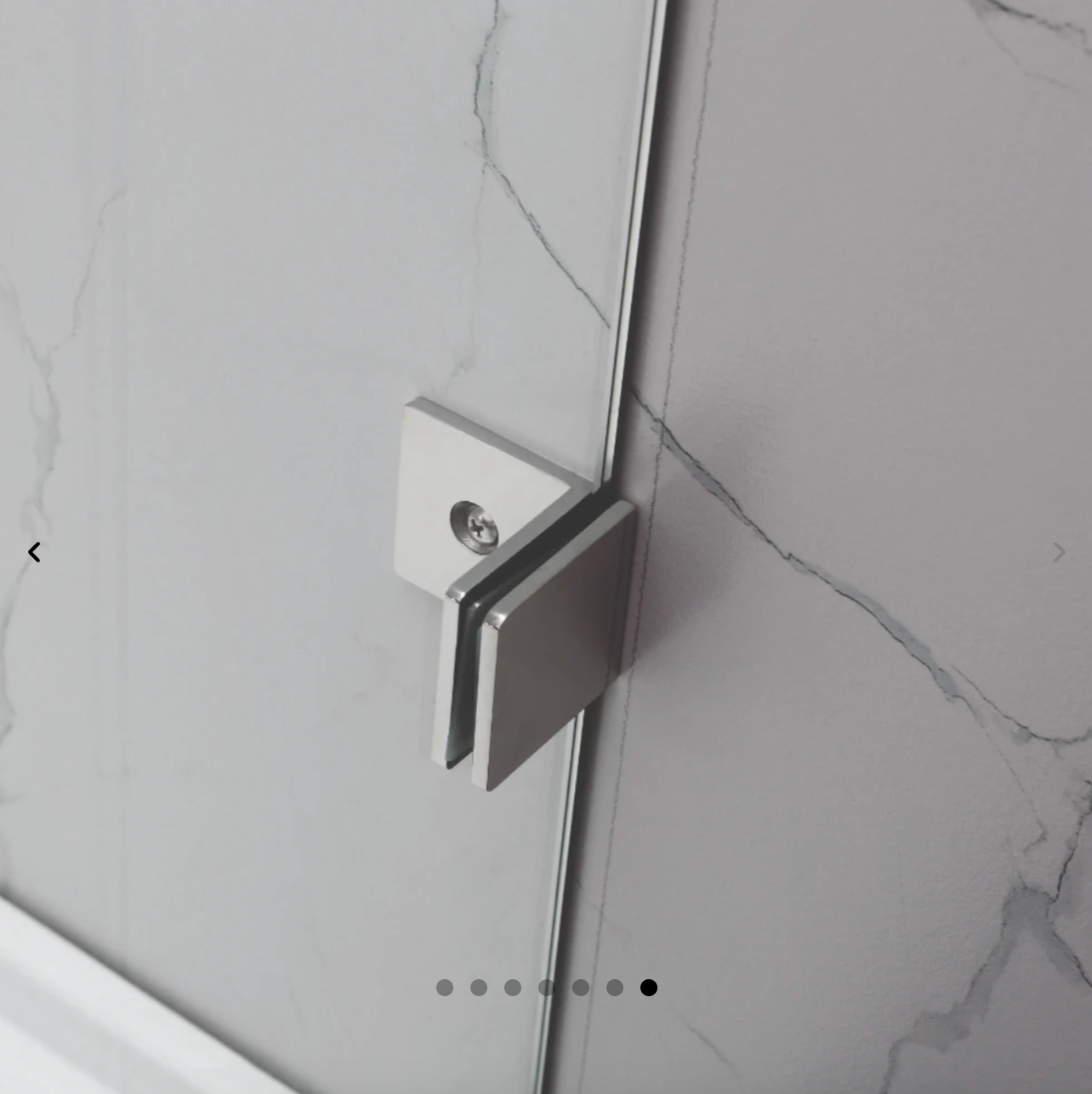 Frameless Pivot Door (Glass to Glass Hinge) 3 Panels Wall to Wall - Image 7