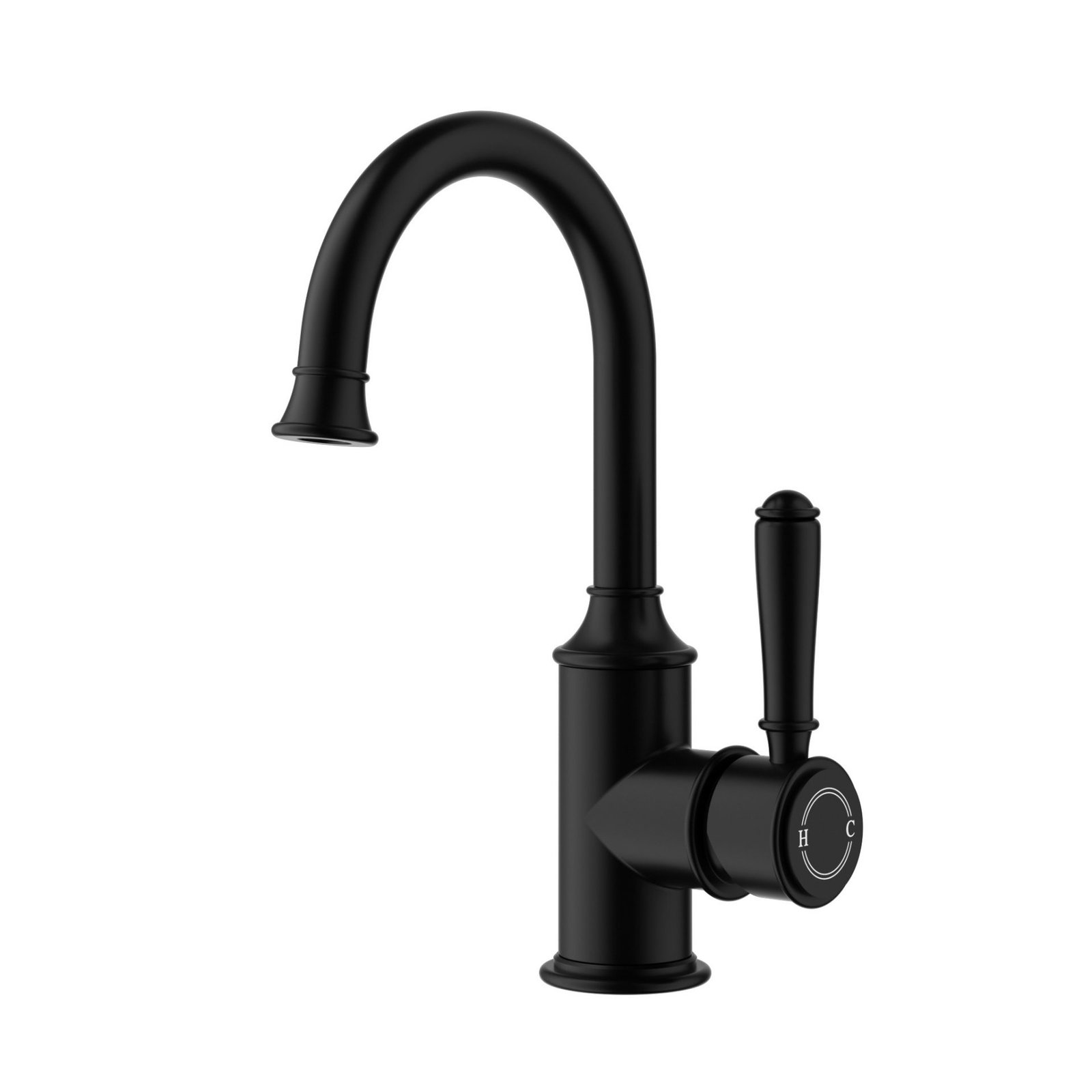 Clasico Basin Mixer - Gooseneck Outlet - Image 4