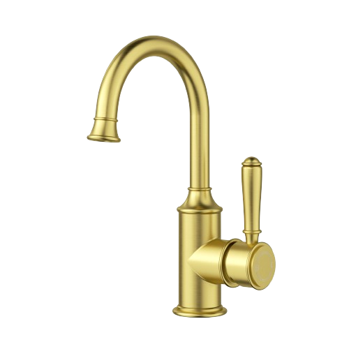 Clasico Basin Mixer - Gooseneck Outlet - Image 3