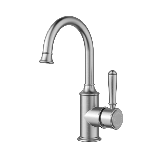 Clasico Basin Mixer - Gooseneck Outlet - Image 2