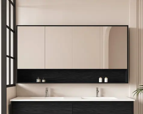 Hera 1500mm Shaving Cabinet - Image 3