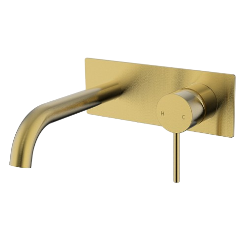 Hali Wall Mixer with Curved Outlet - Image 4