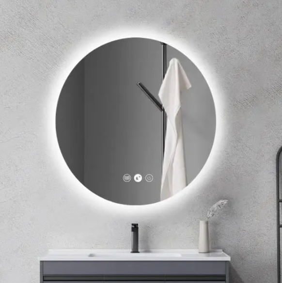 Luna LED Round Mirror 900mm