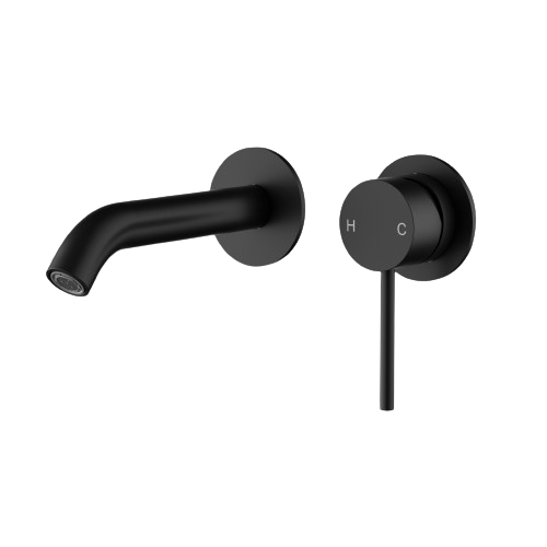Otus Slimline Wall Mixer W Outlet Trim Kit-Seperate Backplates - Image 5