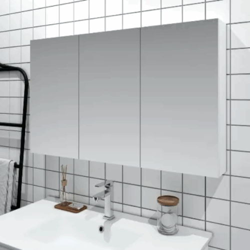 PVC Shaving Cabinet 120cm