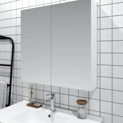 PVC Shaving Cabinet 75cm