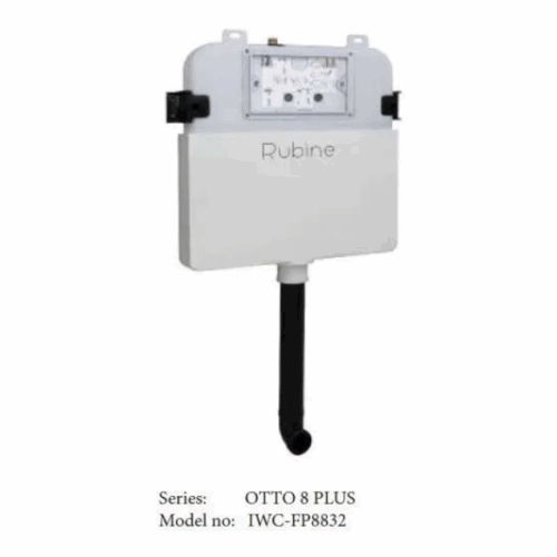 Rubine Otto 8 Plus Concealed 80mm Cistern