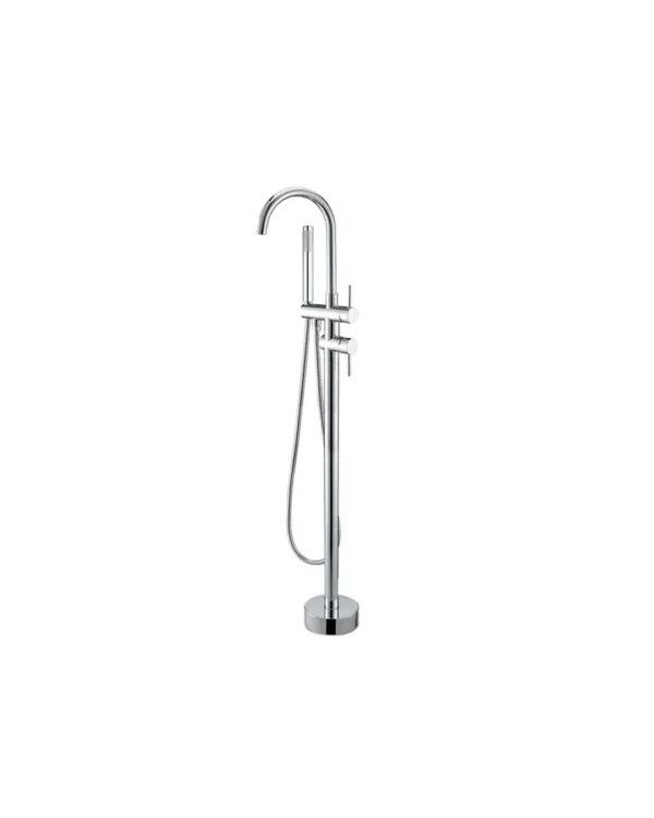 Pentro Free Standing Bath Spout & Handheld Shower - Image 6