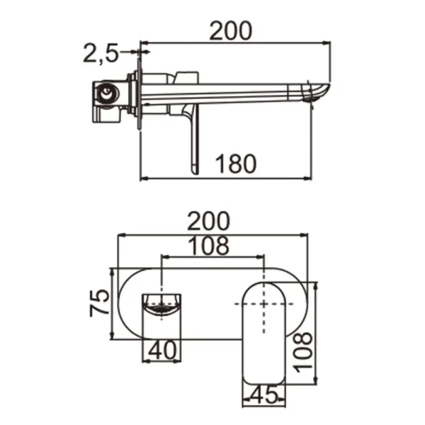 Bellino Bath Spout - Image 4